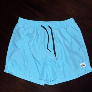 Quiksilver Light Blue Swim Trunks